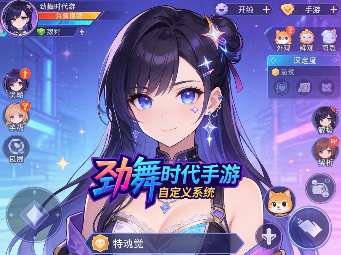 劲舞时代手游有大眼特效吗?深度解析角色外观自定义系统 深度解析角色外观自定义系统