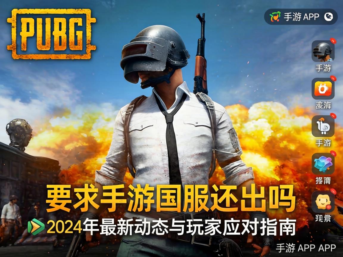 PUBG手游国服还出吗?2024年最新动态与玩家应对指南 2024年最新动态与玩家应对指南