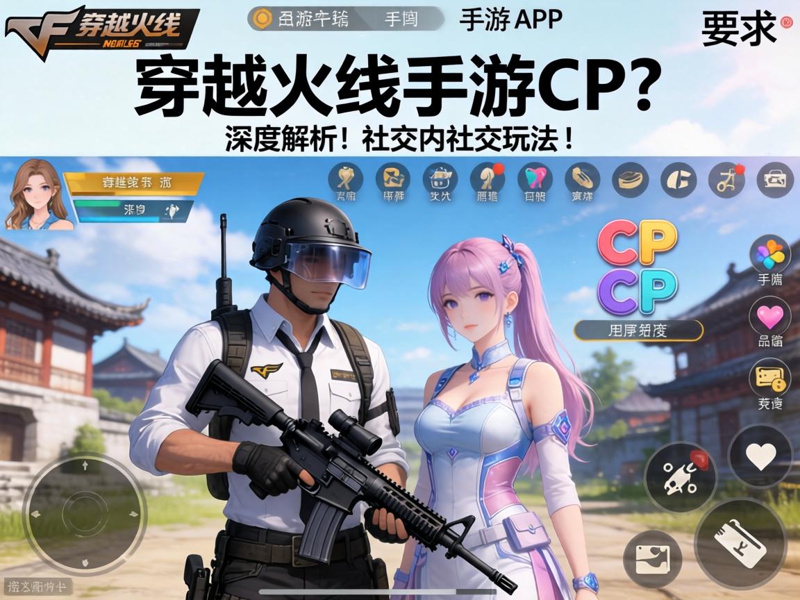 穿越火线手游有CP吗?深度解析游戏内社交玩法与CP文化 深度解析游戏内社交玩法与CP文化