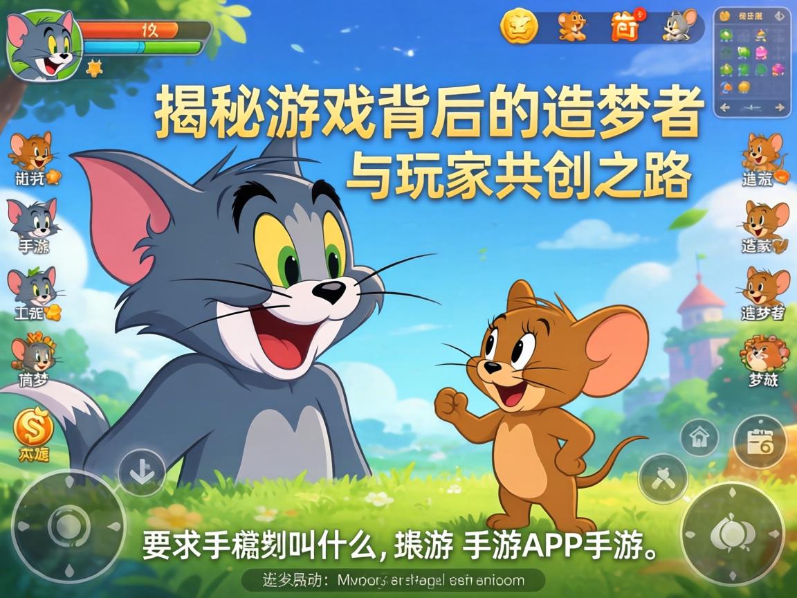 猫和老鼠手游策划叫什么?揭秘游戏背后的造梦者与玩家共创之路 揭秘游戏背后的造梦者与玩家共创之路