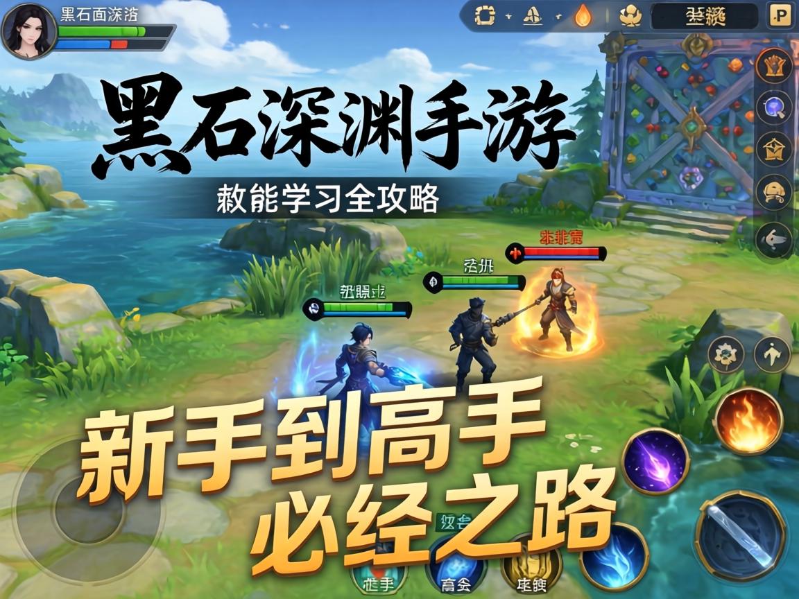 黑石深渊手游技能学习全攻略,从新手到高手的必经之路 黑石深渊手游技能学习全攻略