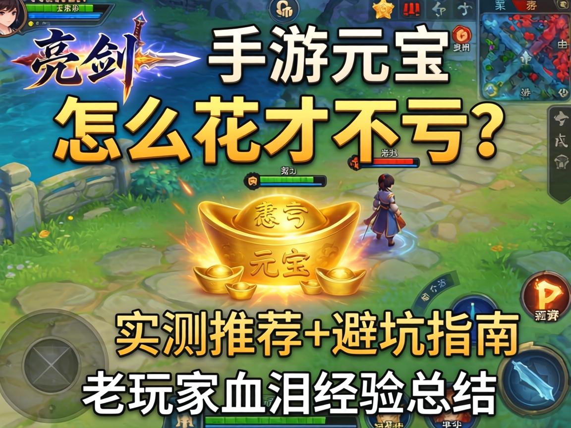 亮剑手游元宝怎么花才不亏