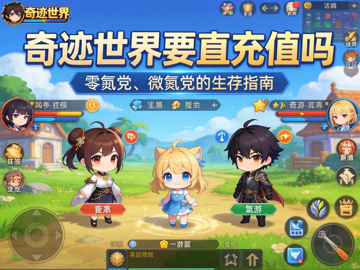 零氪党与微氪党的生存指南