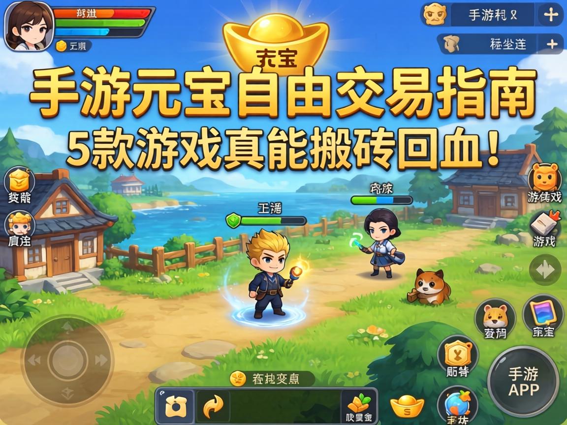 这5款游戏真能搬砖回血